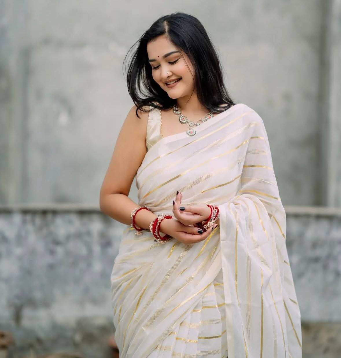 অরিজিনাল আড়ং সুতি শাড়ি।CS-21
