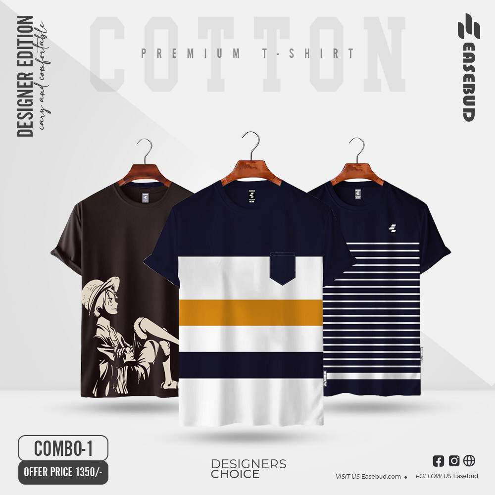 Premium Designer Edition T-shirt Combo-01