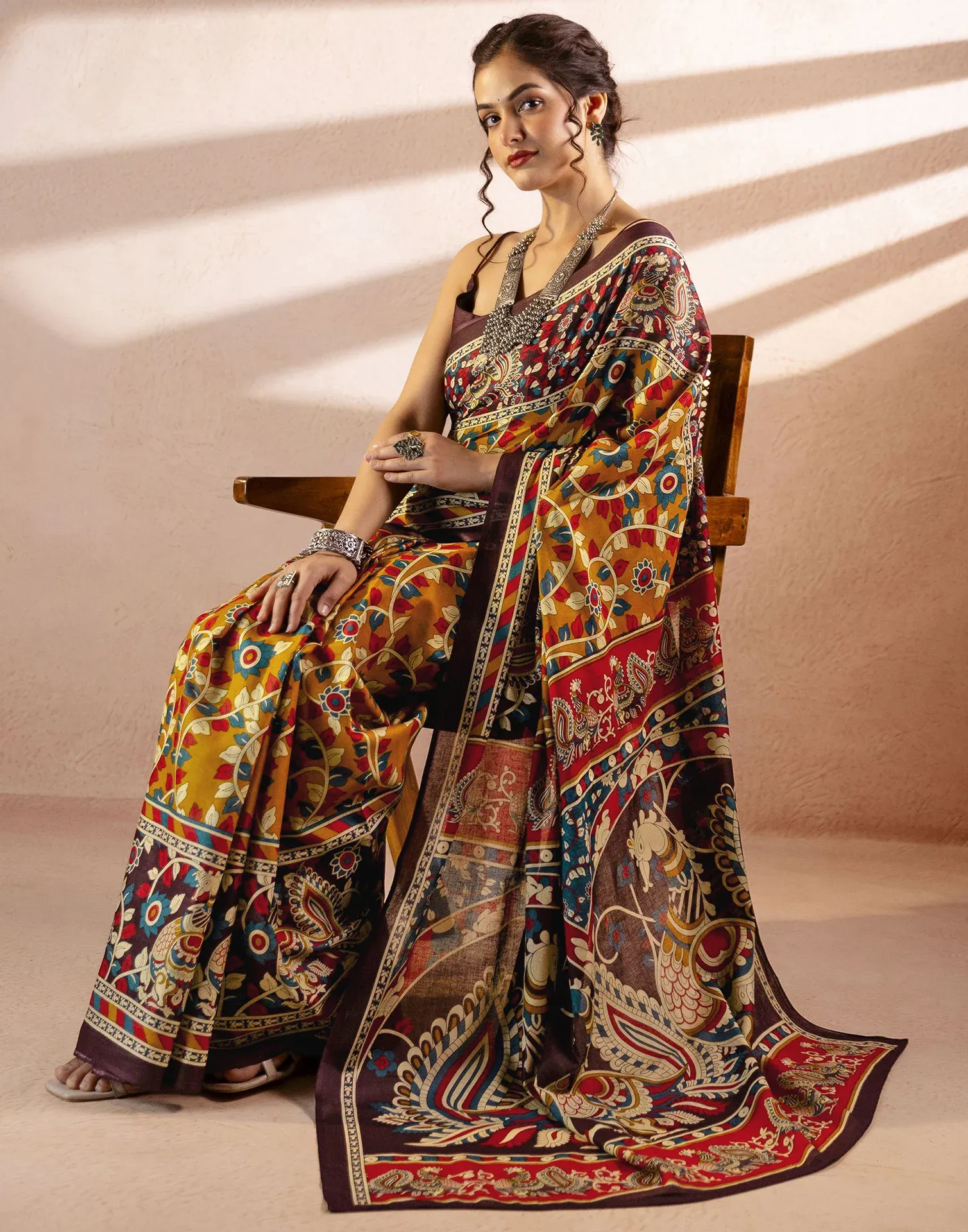Takely Signature Silk Blend – Royal Heritage Mustard Yellow